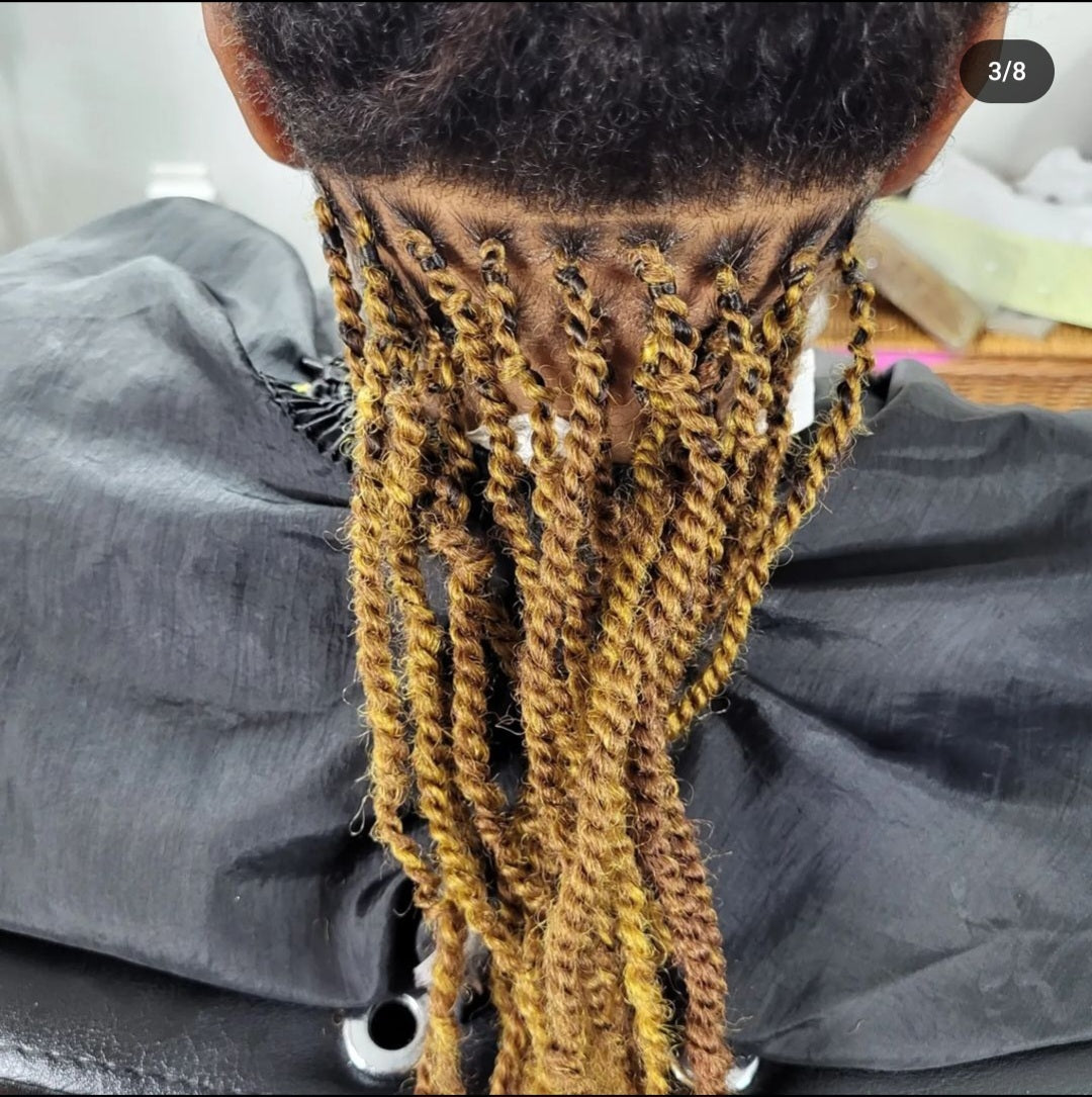 Braids/Twists with extensions